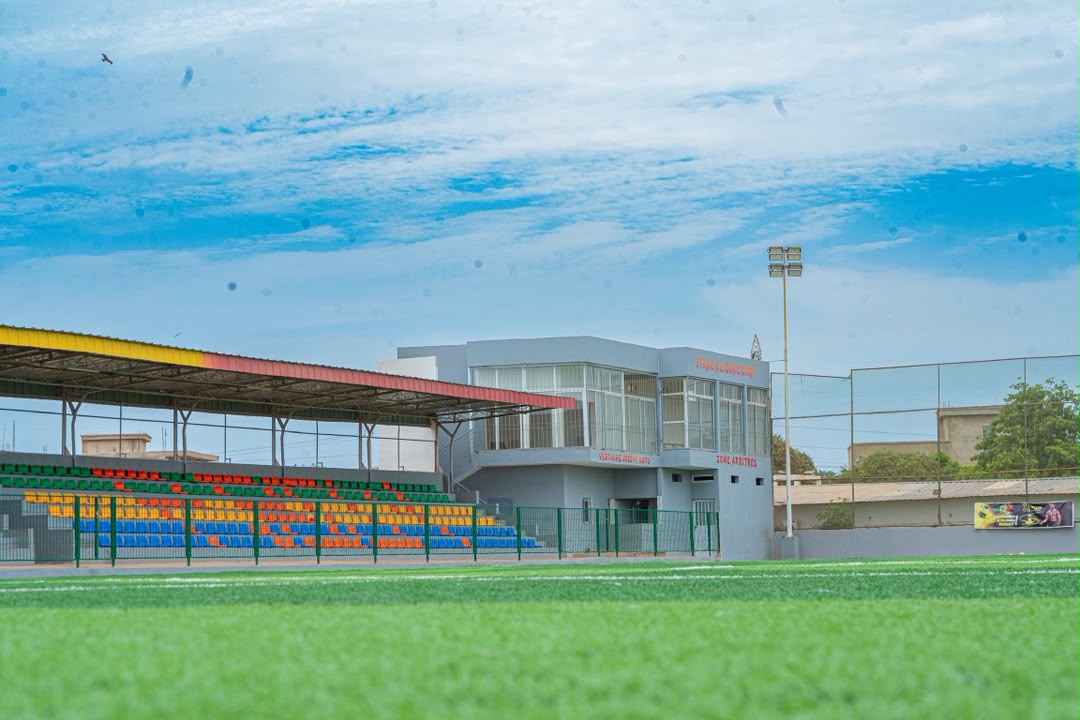 Vue du stade de Yakaar de Rufisque